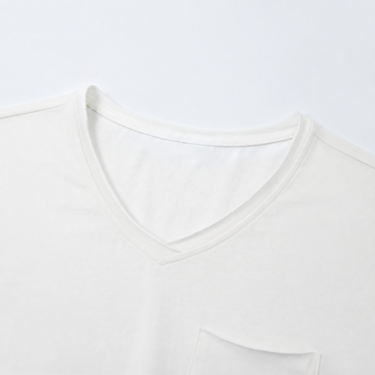 Hemp Cotton V-Neck 3/4 Sleeve Top