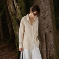 Striped Lyocell Linen Shirt