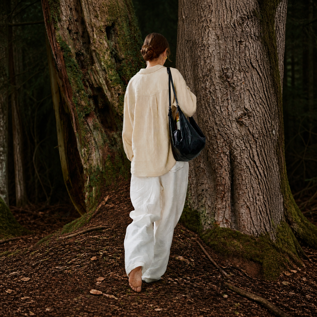 Striped Lyocell Linen Shirt