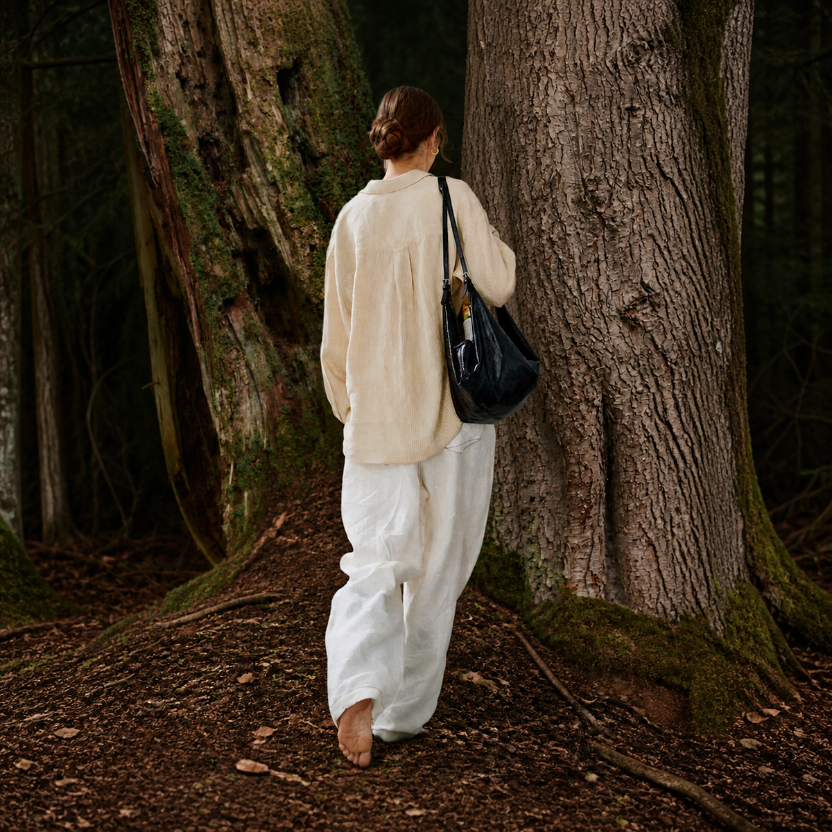 Striped Lyocell Linen Shirt
