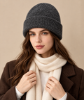 Winter Knit Hat — Black — image 1