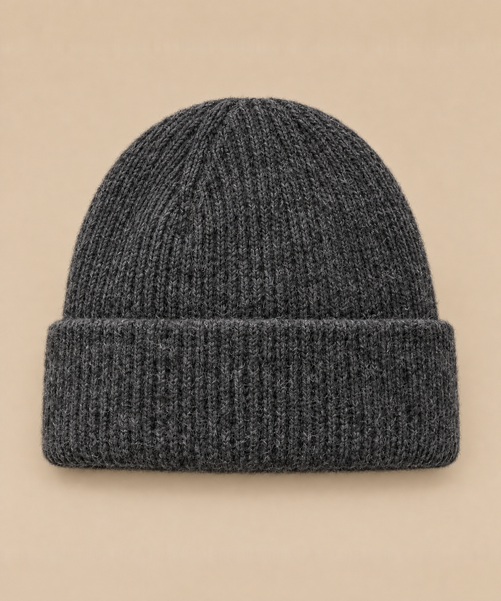 Winter Knit Hat — Black — image 3