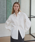 Cotton White Shirt — White — image 1